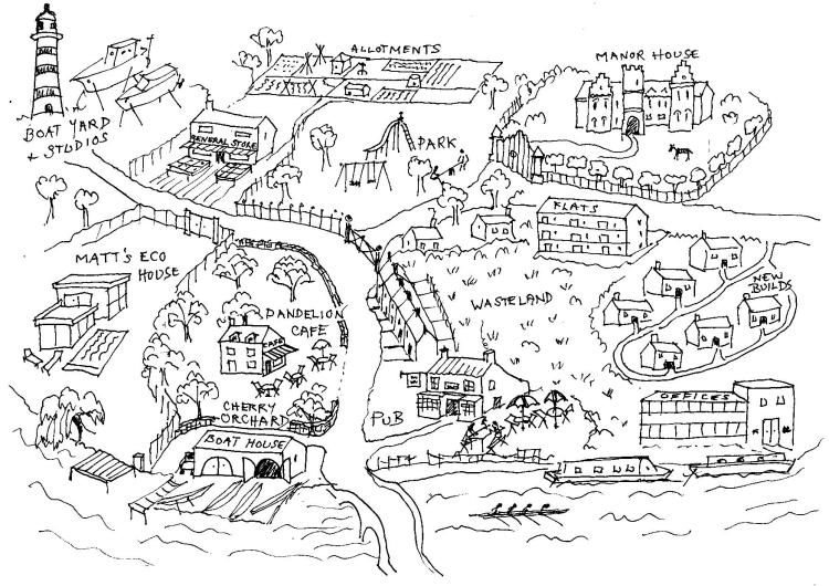 Cherry Pie Island map