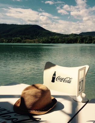 Lake coca cola