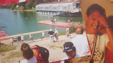 Lake rowing